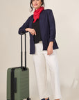 Bonjour Blazer- Ponte Twill