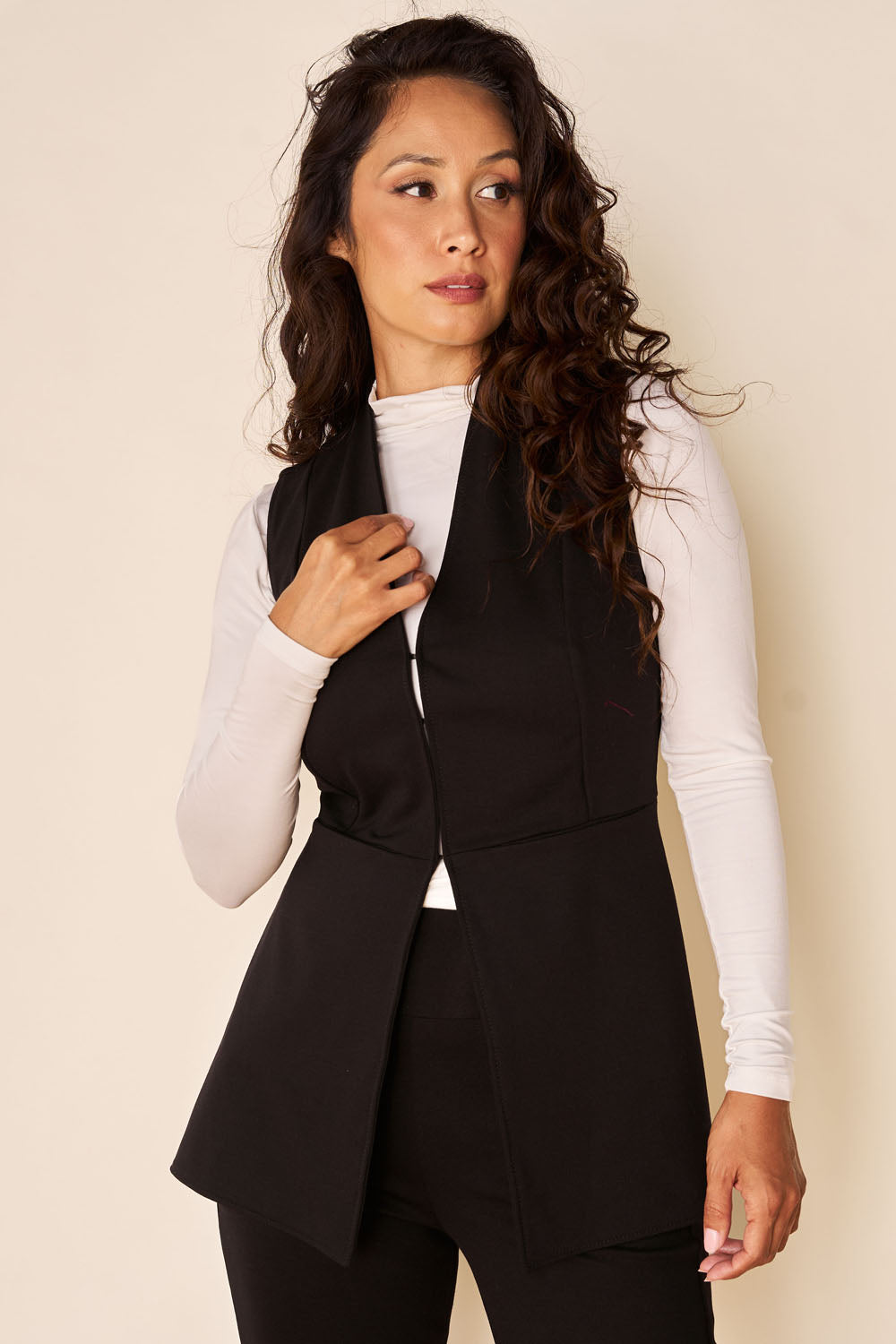 LEXI Vest Top | Sustainable Women's Vest Made in Canada – Anne Mulaire