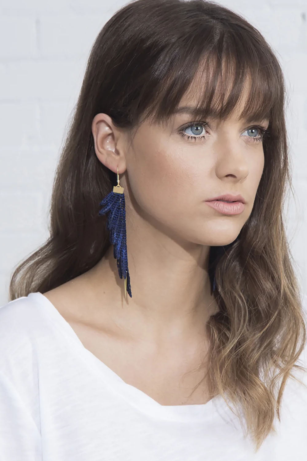 This Ilk - Boucles d'oreilles Perroquet - bleu marine
