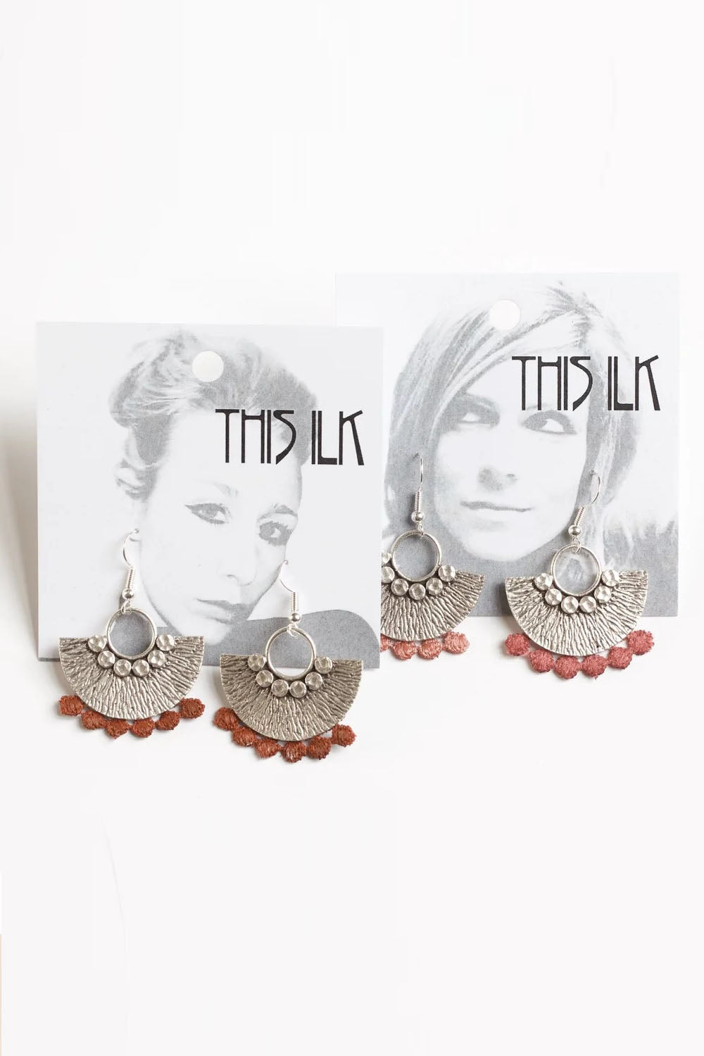 This Ilk - Poiret earrings- Desert rose (dusty pink)