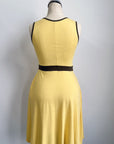 REVENTE - Robe en bambou léger - P - Jaune