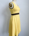 REVENTE - Robe en bambou léger - P - Jaune