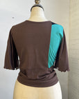RESALE -ZW Twist Top- M/L- French Roast- RE254