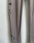 RESALE -Crop Legging Printed CV- S- Titanium- RE277