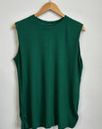 REVENTE - Blouse Envie - Vert forêt côtelé - TP