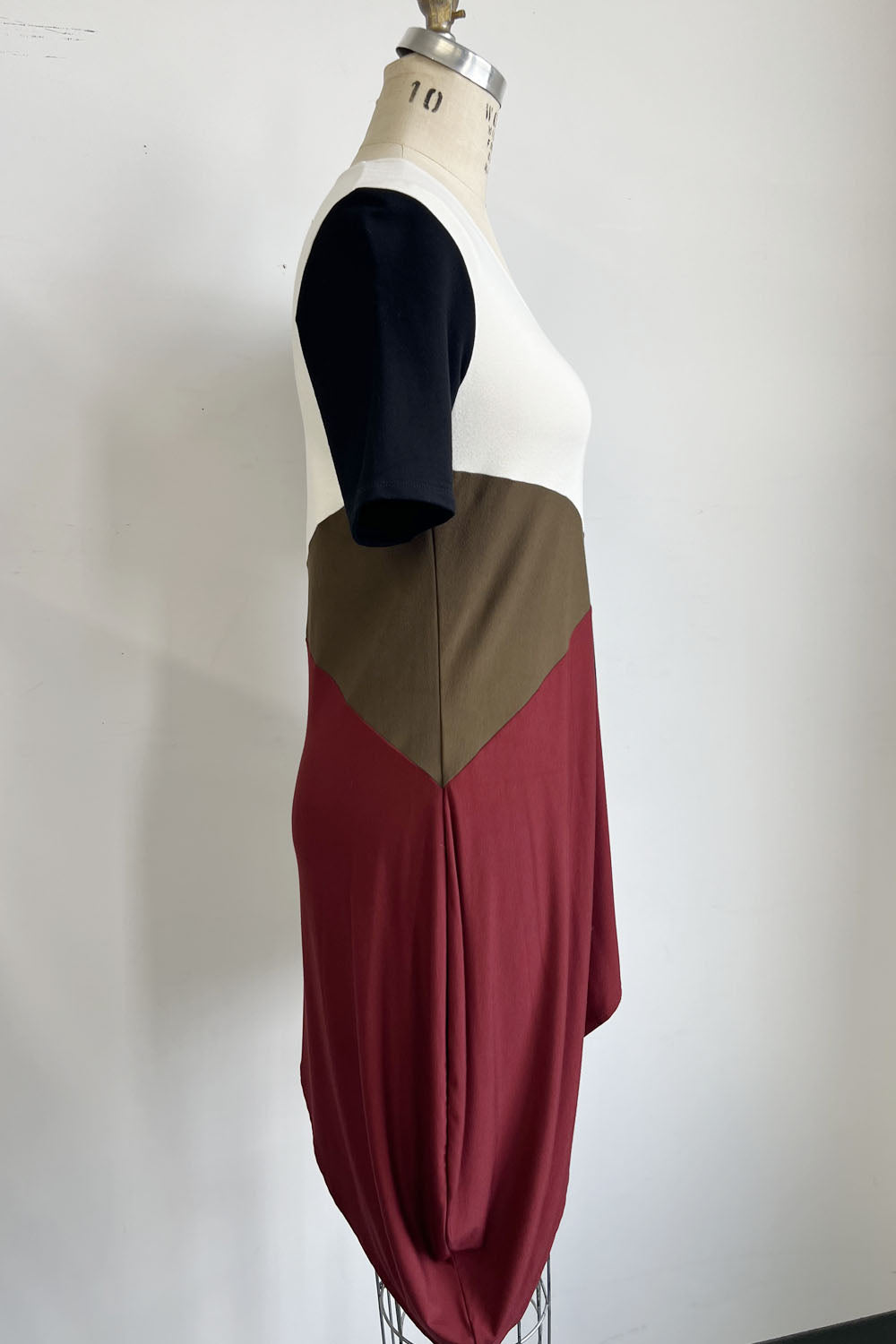 REVENTE - Tunique Zéro-déchet - TP/P - Noir/marron