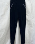 REVENTE - Pantalons en molleton de bambou - P - Noir - RE374