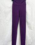 REVENTE - Leggings Hiver - P - Aubergine - RE380