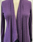 REVENTE - Cardi Ida - TP/P - Aubergine - RE395