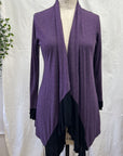REVENTE - Cardi Ida - TP/P - Aubergine - RE395
