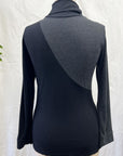 REVENTE - Haut en bambou - P - Noir/anthracite - RE398