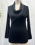 REVENTE - Haut en bambou - P - Noir/anthracite - RE398