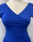 REVENTE - Robe Isabelle - Bleu Cobalt - TP - RE406