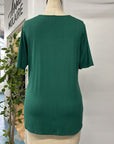 REVENTE - T-shirt en bambou - G - vert forêt - RE598