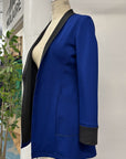 REVENTE - Blazer - P - cobalt/gris - RE614