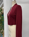 REVENTE - Blazer court Gabby - P - écarlate - RE620