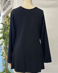 REVENTE - Tunique zéro-déchet - TG - noir/olive/aubergine - RE638