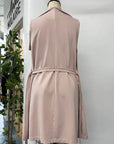RESALE - Maude Wrap Vest - Blush - M/L - RE646