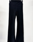 RESALE - Flare Winter Legging Pant - Black - Small - RE652