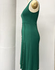 REVENTE - Robe en bambou - vert forêt - P - RE706