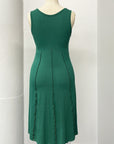 REVENTE - Robe en bambou - vert forêt - P - RE706