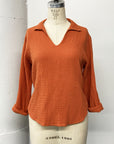 RESALE - Soleil Blouse - Sunset -M - RE713