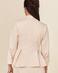 ALLURE Peplum Blazer