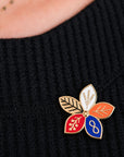 Flower of Continuity Enamel Pin