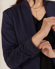 Bonjour Blazer- Ponte Twill