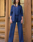 BONJOUR Blazer- Indigo