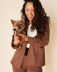 BONJOUR Blazer- Mocha