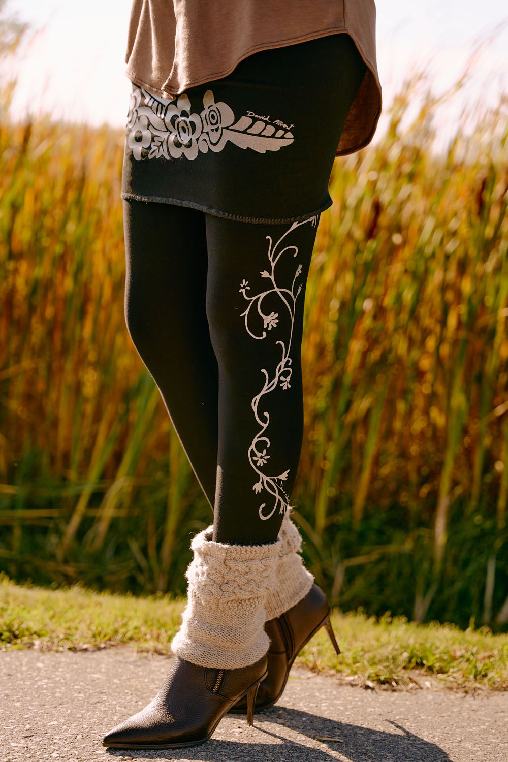 BAMBOO WINTER Bumwarmer - Print