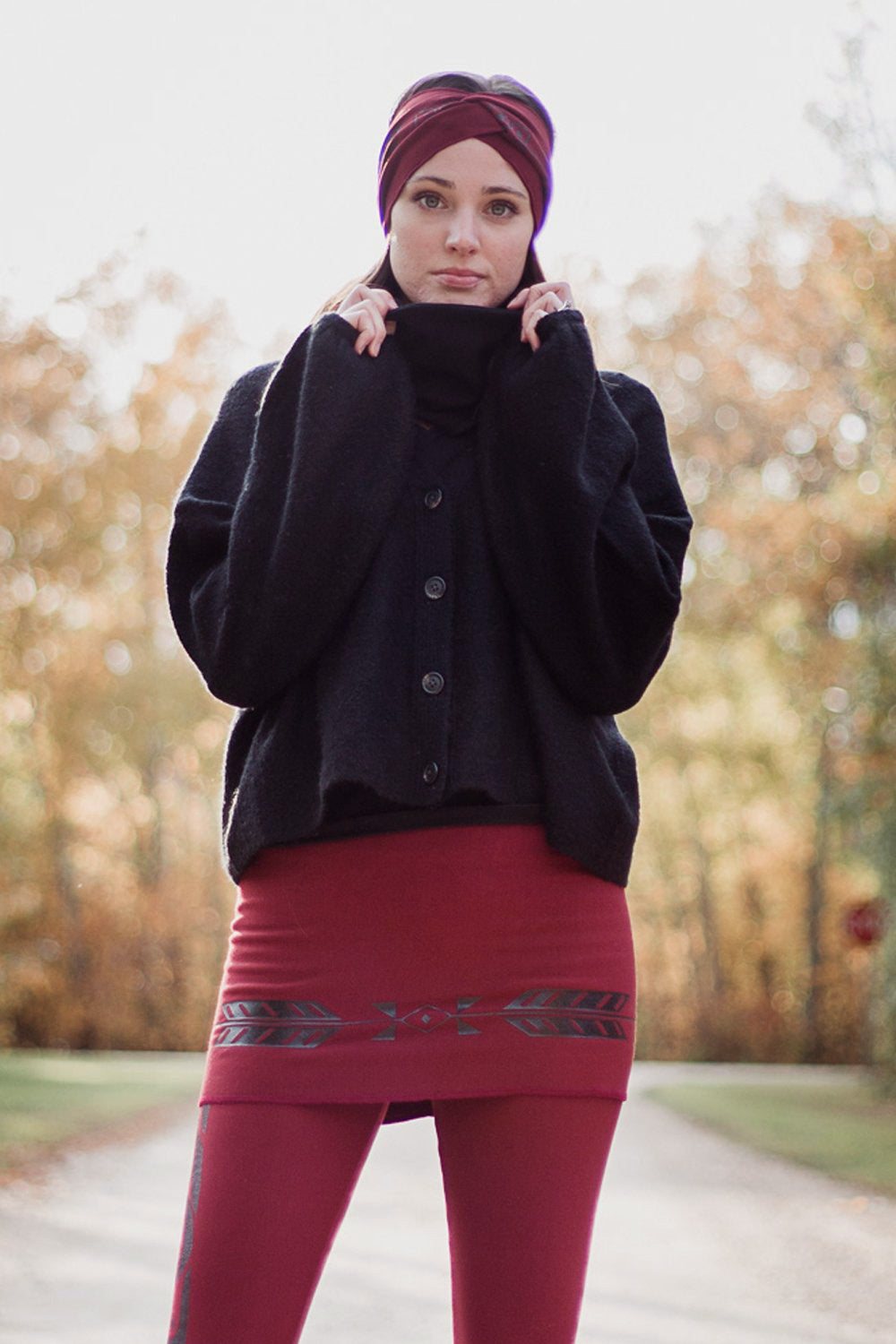 BAMBOO WINTER Bumwarmer - Print