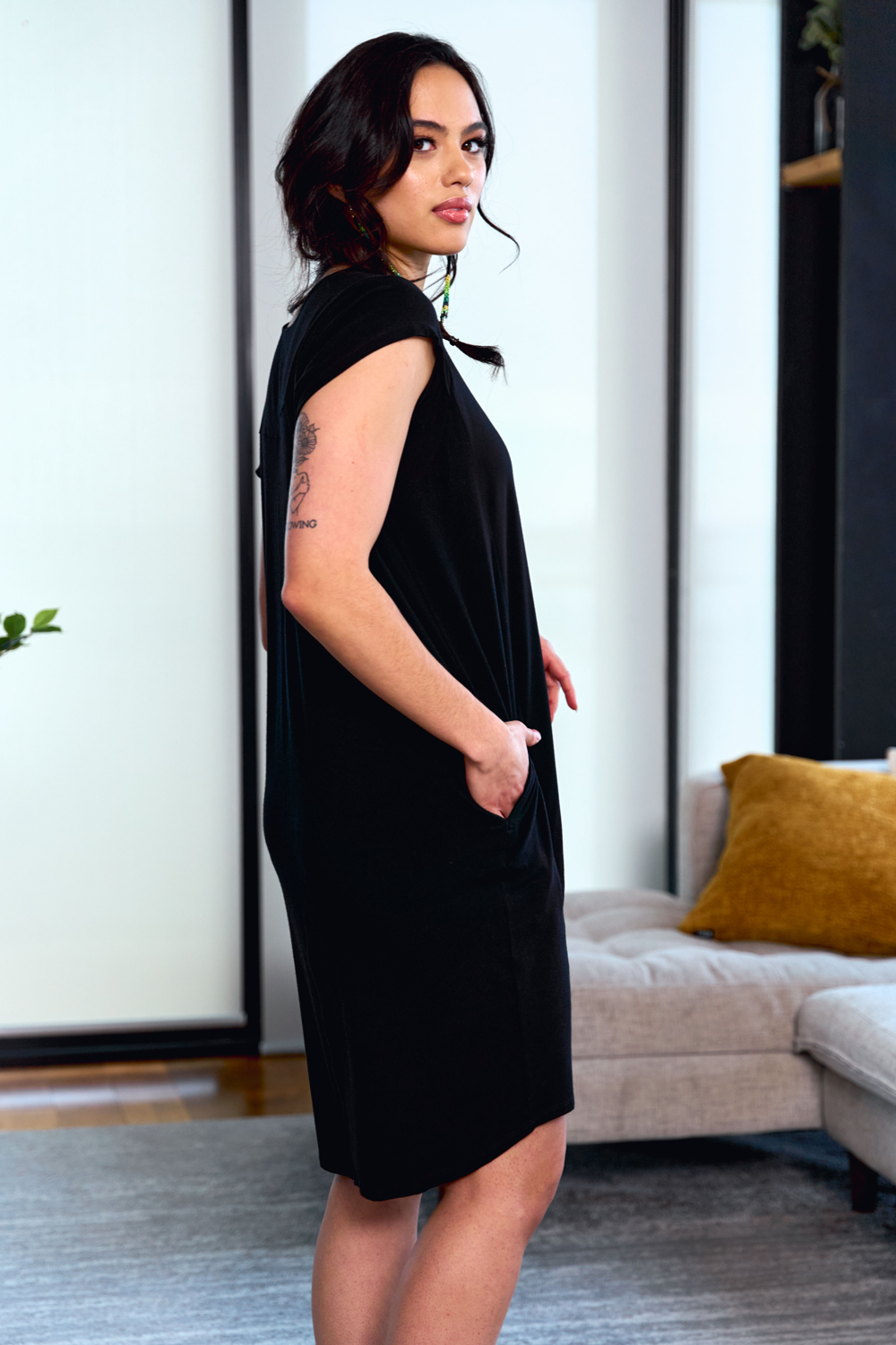 OFFRE VERTE - Robe t-shirt Charme
