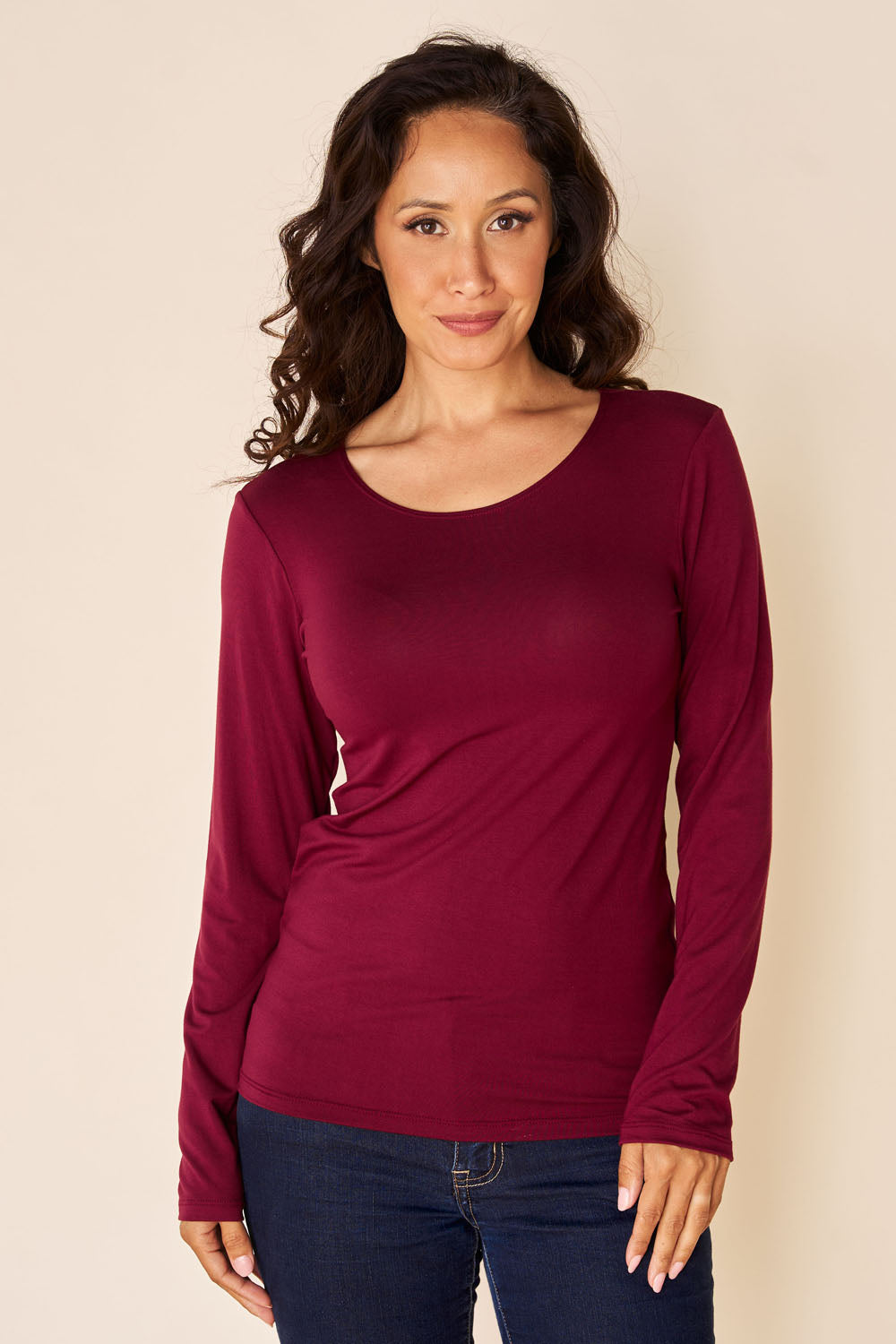 CLASSIC Long Sleeve - Burgundy