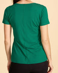 T-shirt classique en bambou - Vert forêt