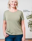 T-shirt classique en bambou