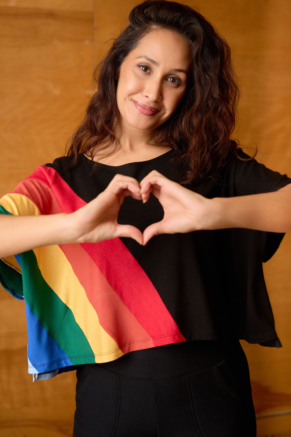Zero Waste RAINBOW Crop Top – Anne Mulaire