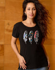 T-shirt en bambou - Feathers