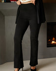 Flare Ponte Pant with Pockets