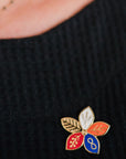 Flower of Continuity Enamel Pin
