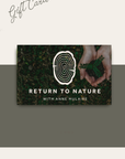 Carte Cadeau électronique Retour à la Nature