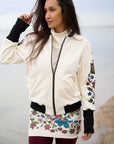 Jupette en bambou HIVER - avec motif