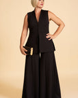 LEXI Vest Top- Black