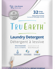 TRU EARTH - Détergent à lessive en éco-feuilles - Brise Lilas - 32 brassées
