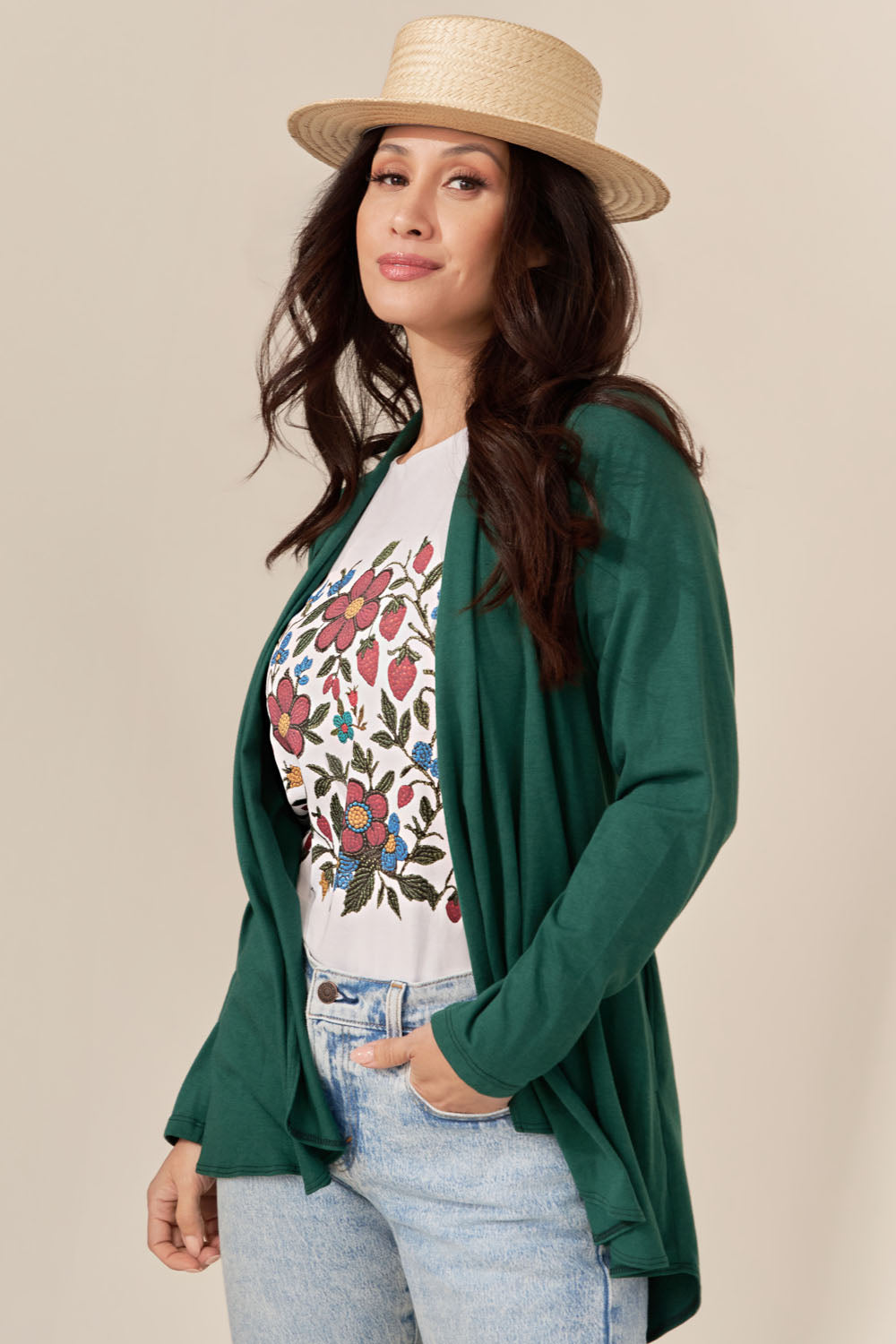 Lightweight Bamboo Summer Cardigan – Women's Sustainable Layer