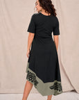 Monelle Print Dress