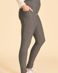 WINTER SEASON Pocket Legging - Dark Heather
