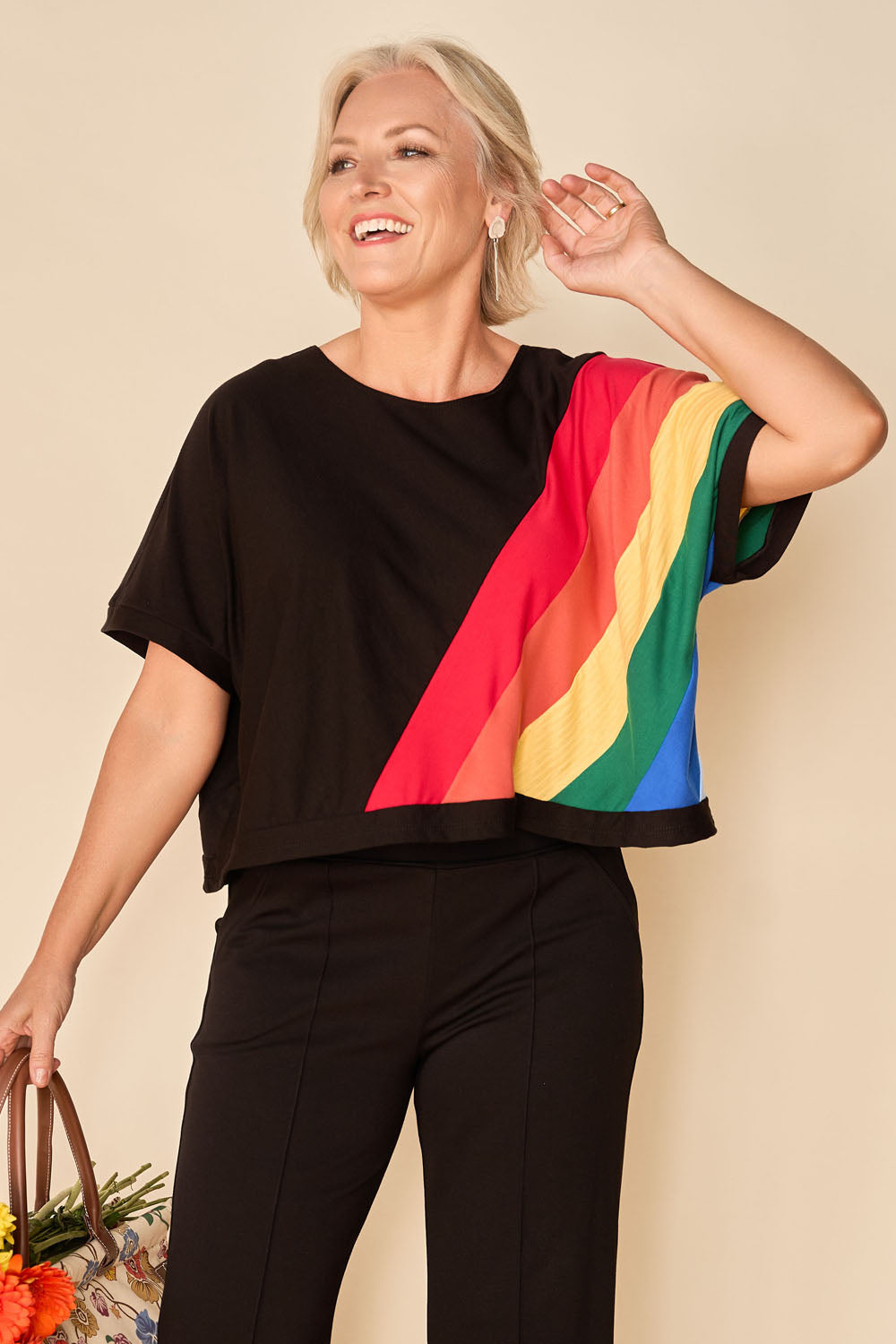 Zero Waste RAINBOW Crop Top – Anne Mulaire