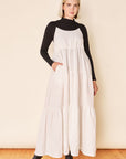 ROSALIE Sustainable Fabric Dress- Cream